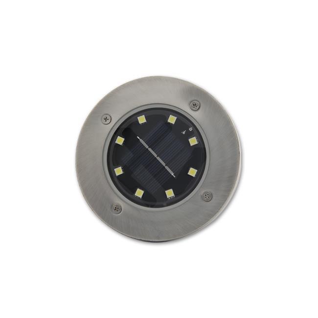 Solcells LED Markspot - 8 LEDs med Spjut-Lampconcept.se