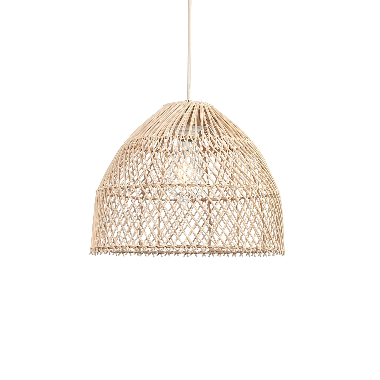 Dome Rattan Taklampa Ø35-Lampconcept.se