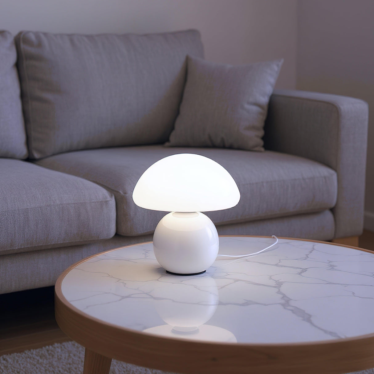 Musho Bordslampa Vit-Lampconcept.se