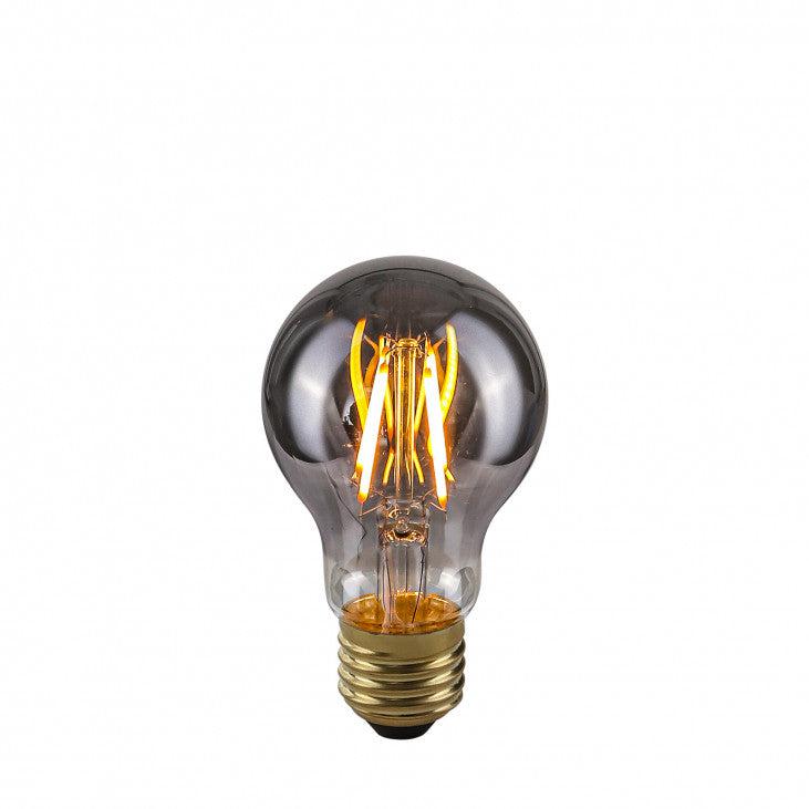 LED 4W A60 Smoke Dimbar (E27)-Lampconcept.se