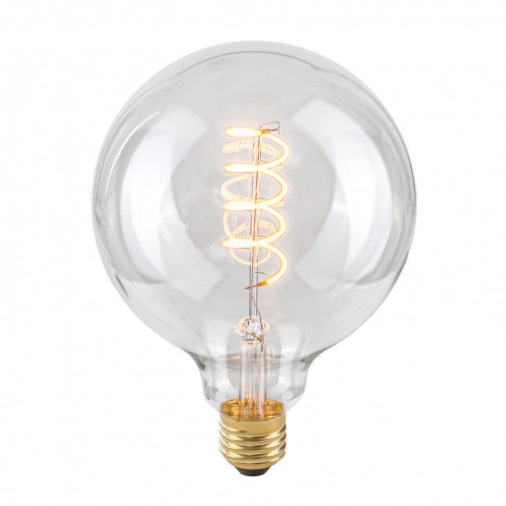 LED E27 G125 Spiral Klar Dimbar-Lampconcept.se