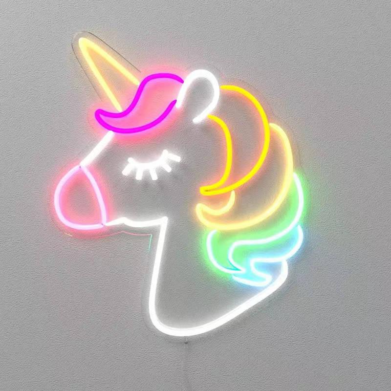 Unicorn Neon Vägglampa-Lampconcept.se
