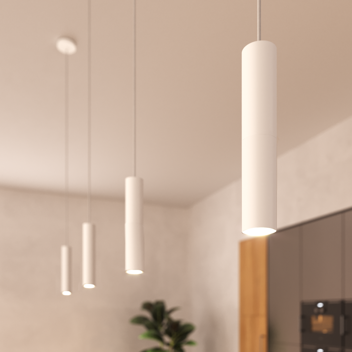 Creative Cables Tube Vit/Vit-Lampconcept.se