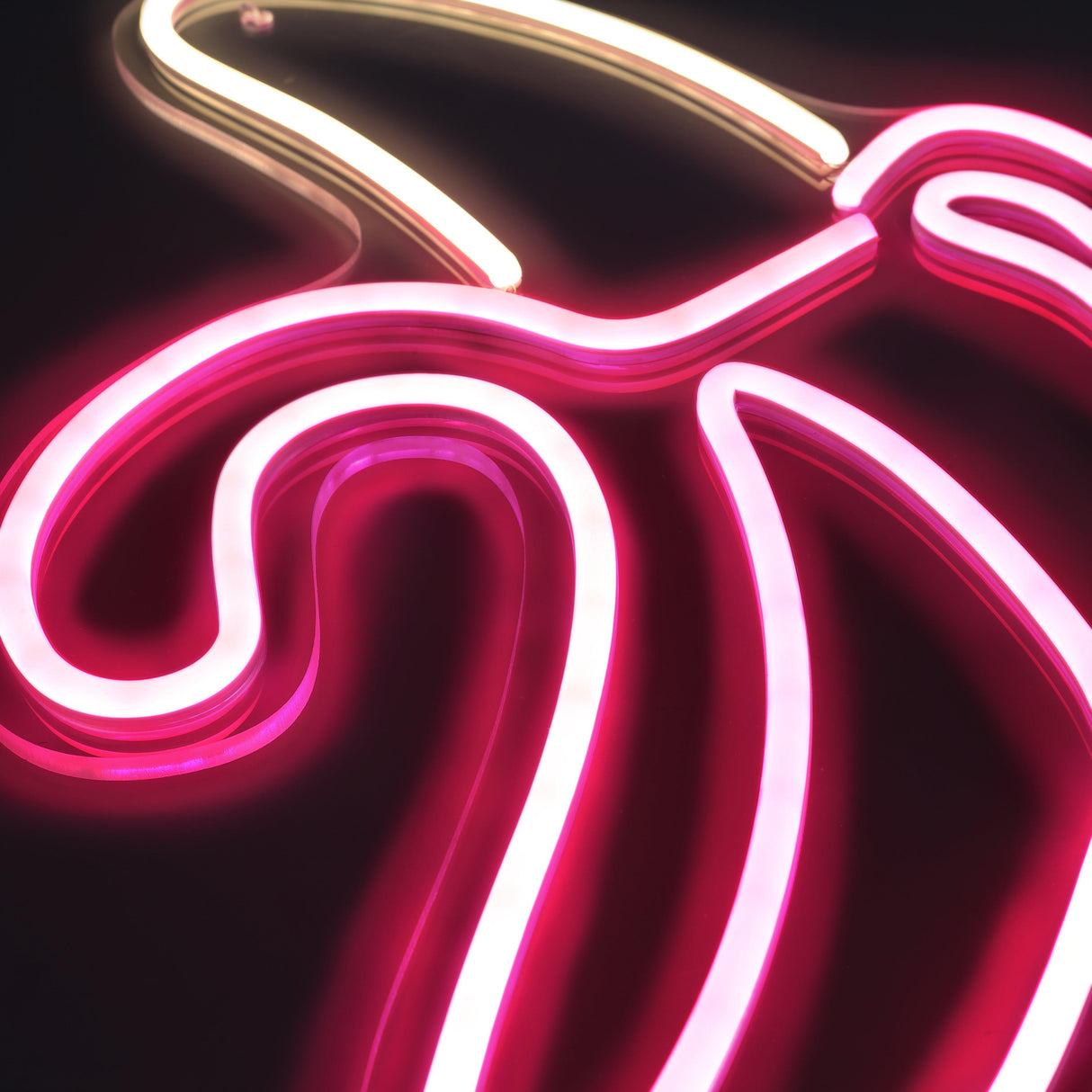 Banana Neon Vägglampa Pink-Lampconcept.se