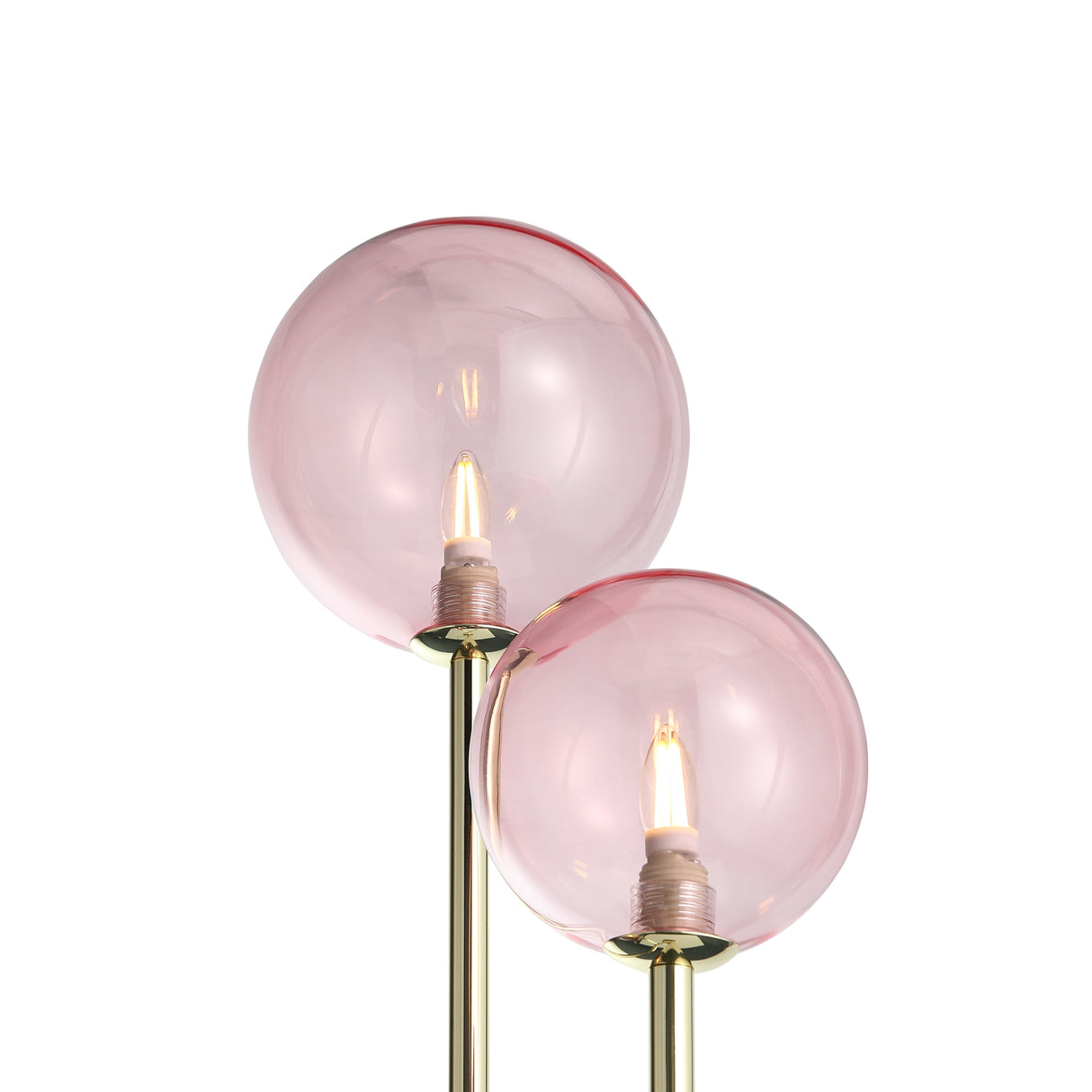 Bubbles Golvlampa Rosa-Lampconcept.se
