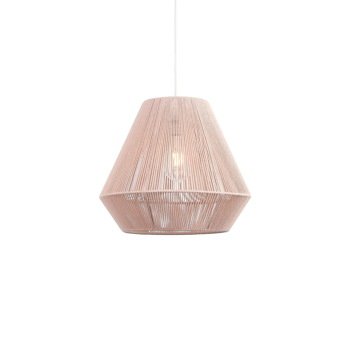 Cadiz Taklampa Ø32 Dammig Rosa-Lampconcept.se
