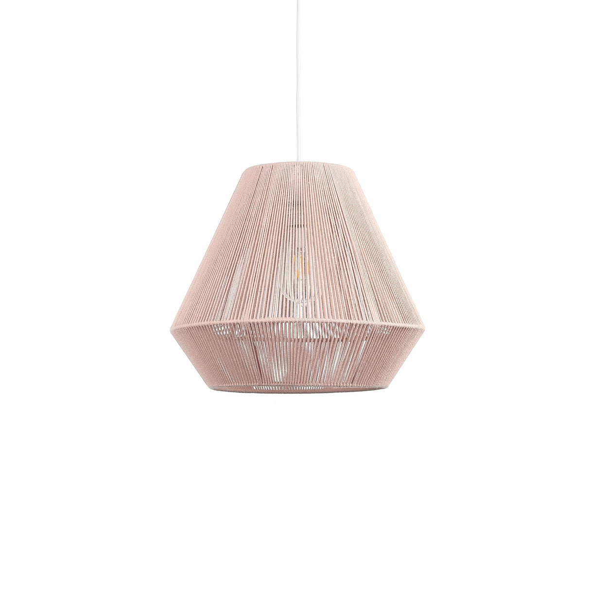 Cadiz Taklampa Ø32 Dammig Rosa-Lampconcept.se