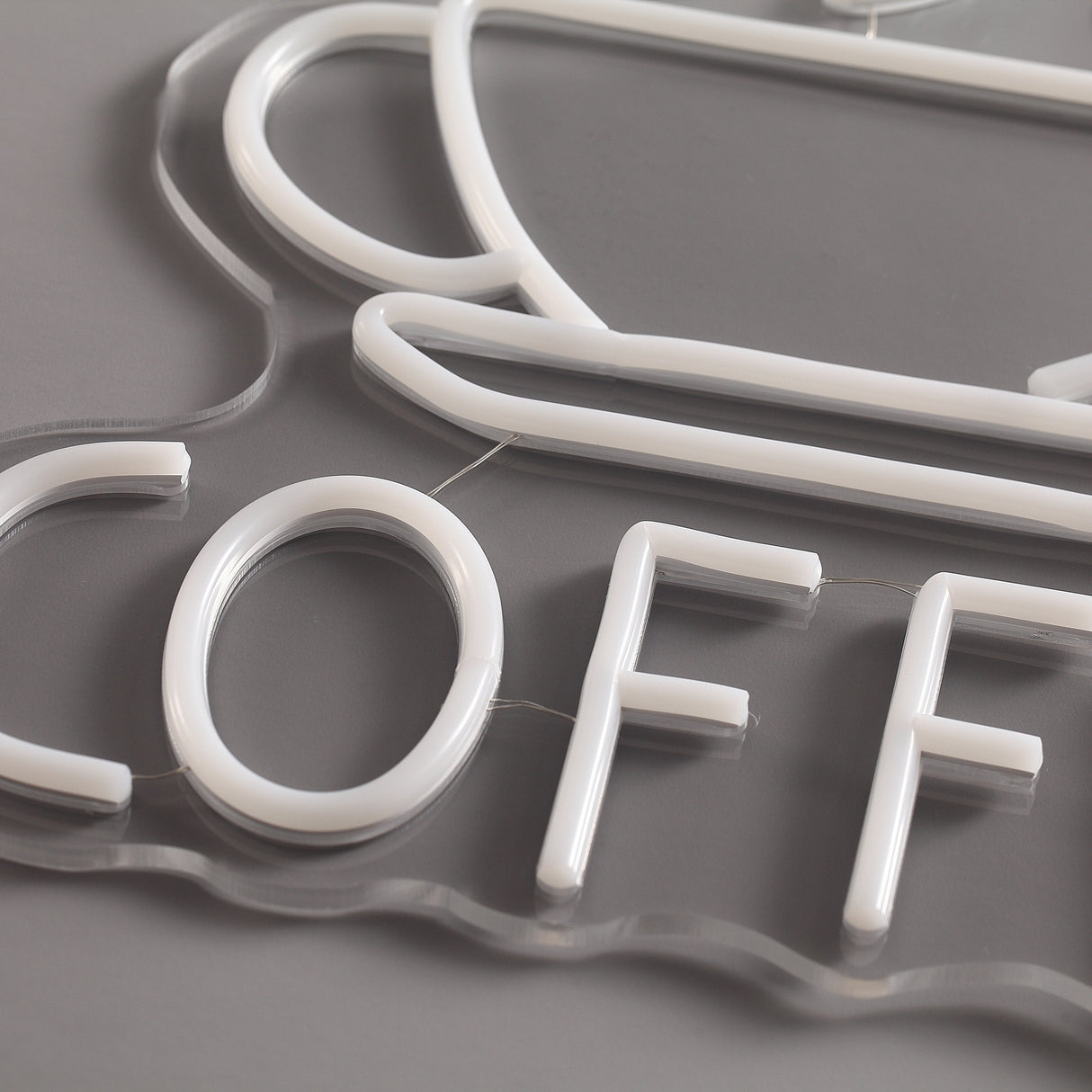 Coffee Neon Vägglampa-Lampconcept.se