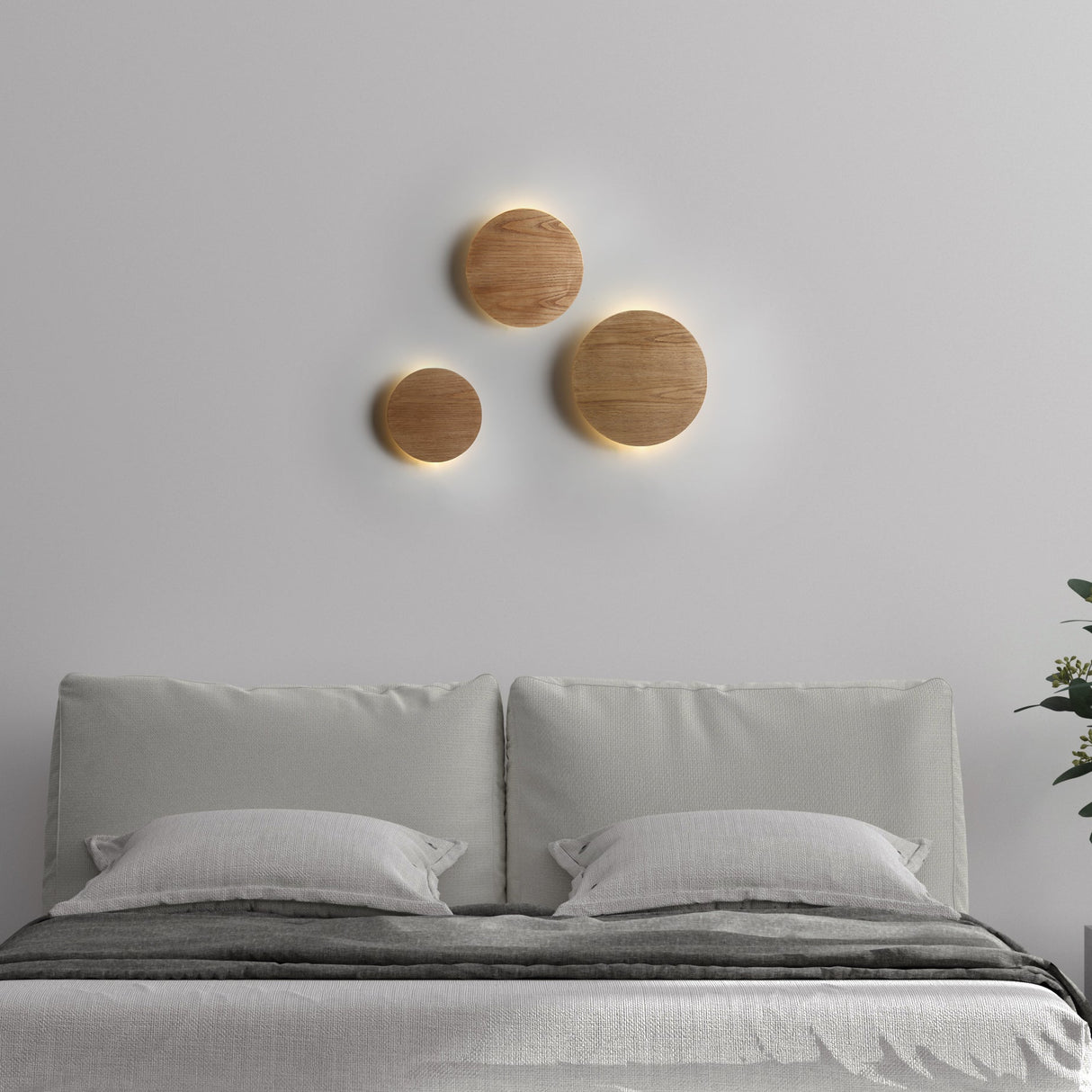 Lori Vägglampa Ø30 Trä-Lampconcept.se