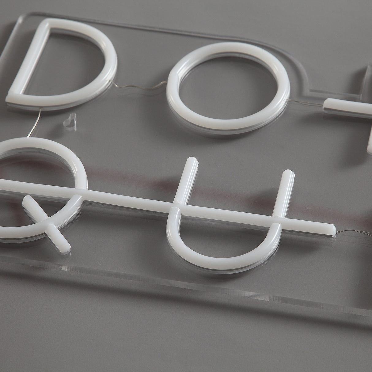 Don't Quit Neon Vägglampa Grön-Lampconcept.se