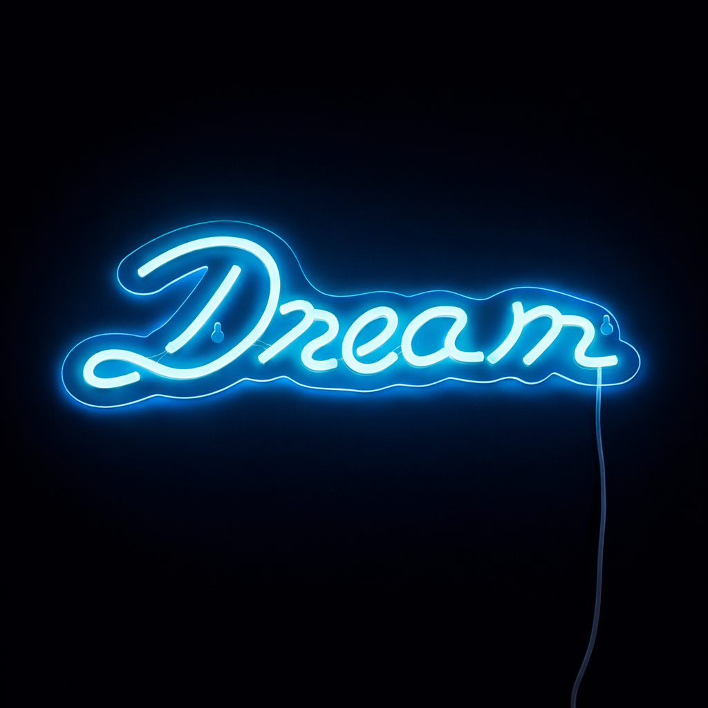 Dream Neon Vägglampa