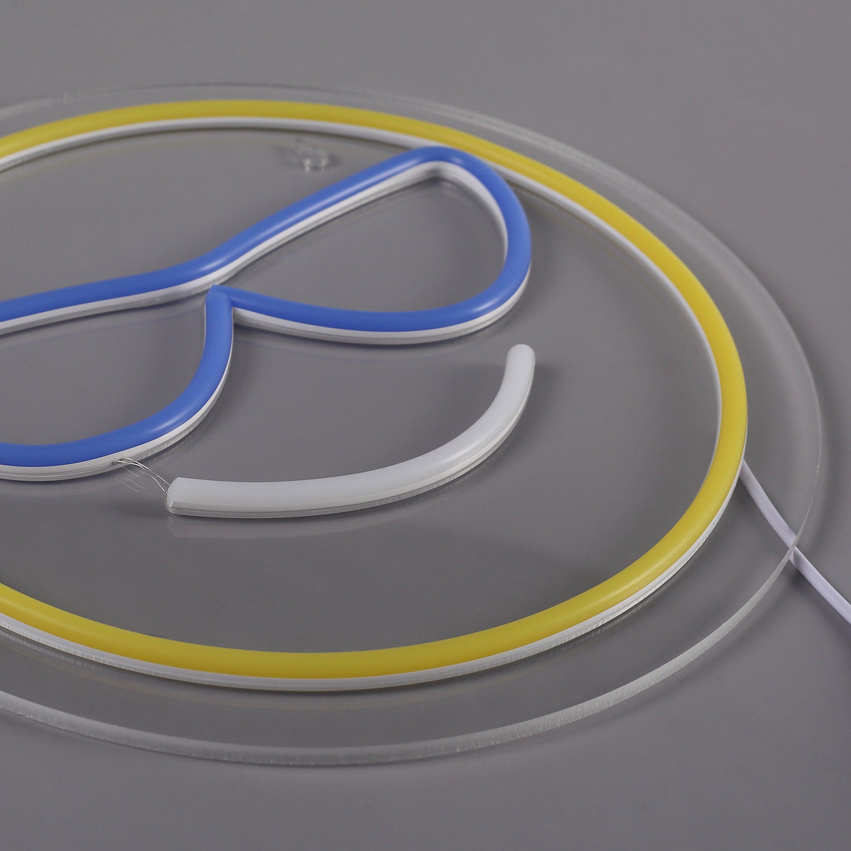 Emoji Cool Neon Vägglampa-Lampconcept.se