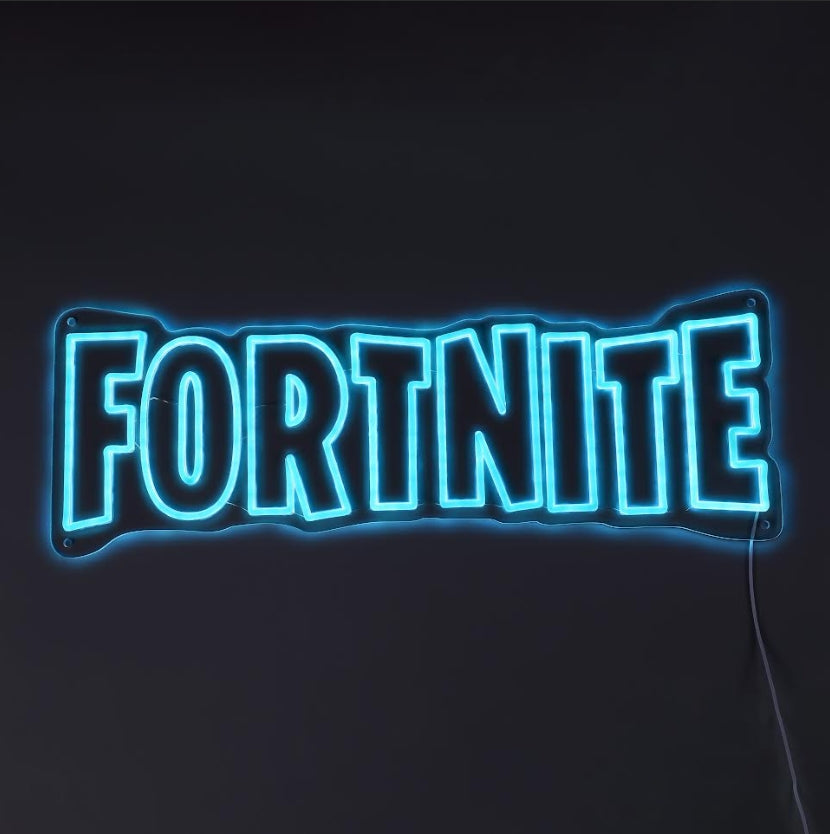 Fortnite Neon Vägglampa