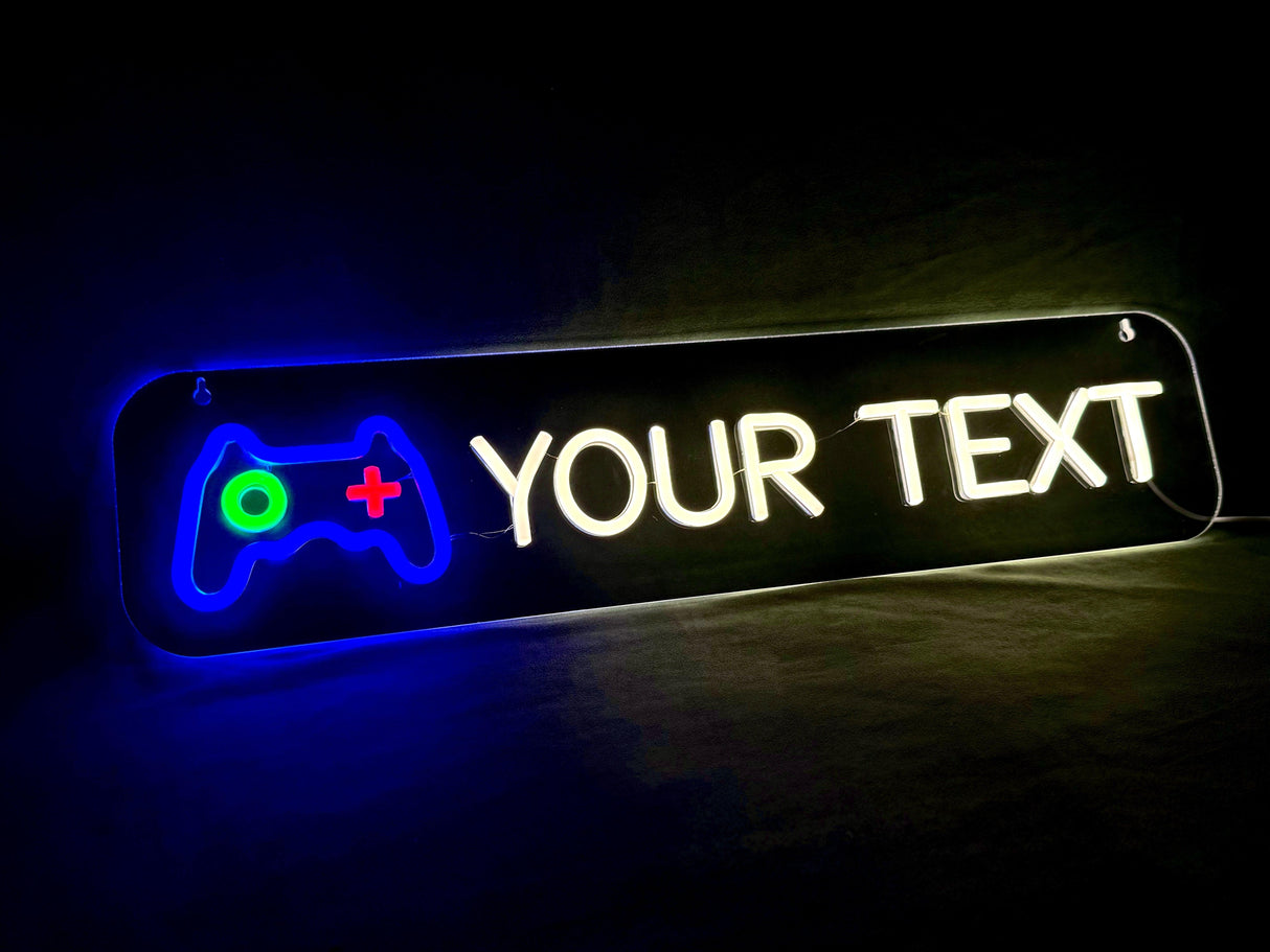 Custom Neon Gamer-Lampconcept.se