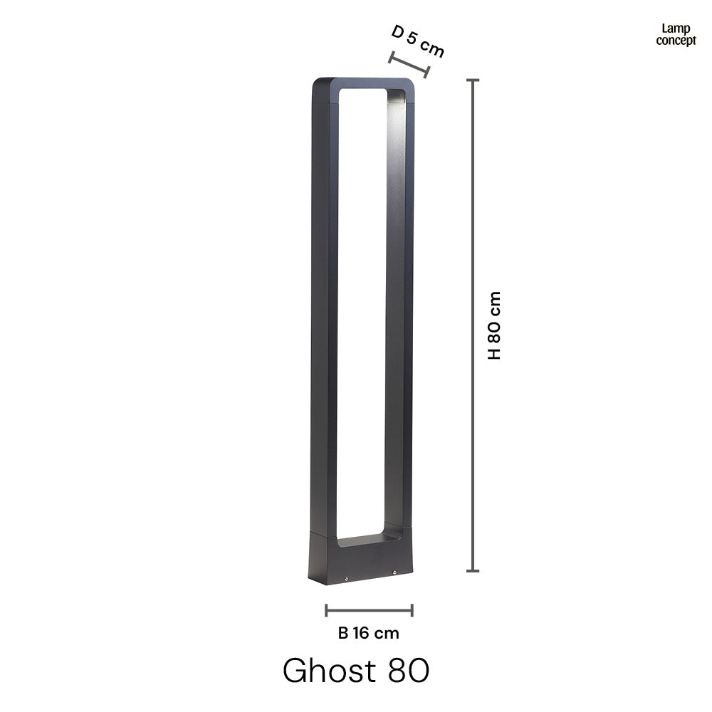 Ghost LED Trädgårdslampa 80cm