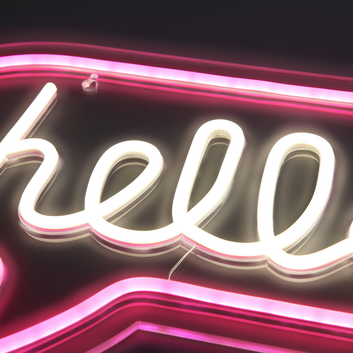 Hello Neon Vägglampa-Lampconcept.se