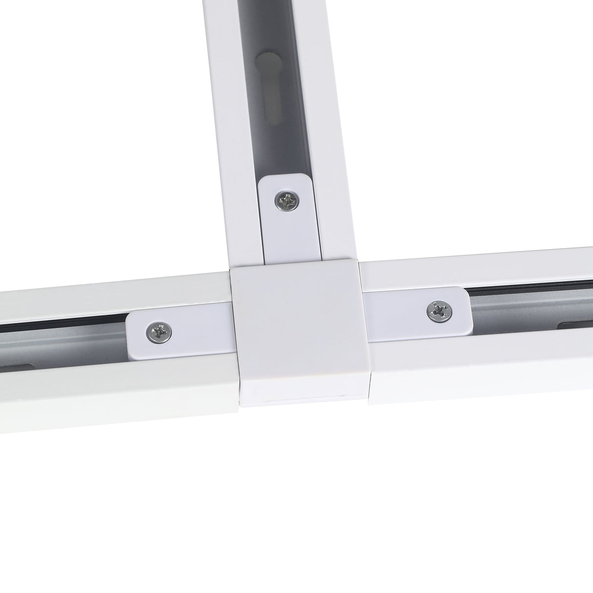 T-Vinkel Strömskena 1-Fas Vit