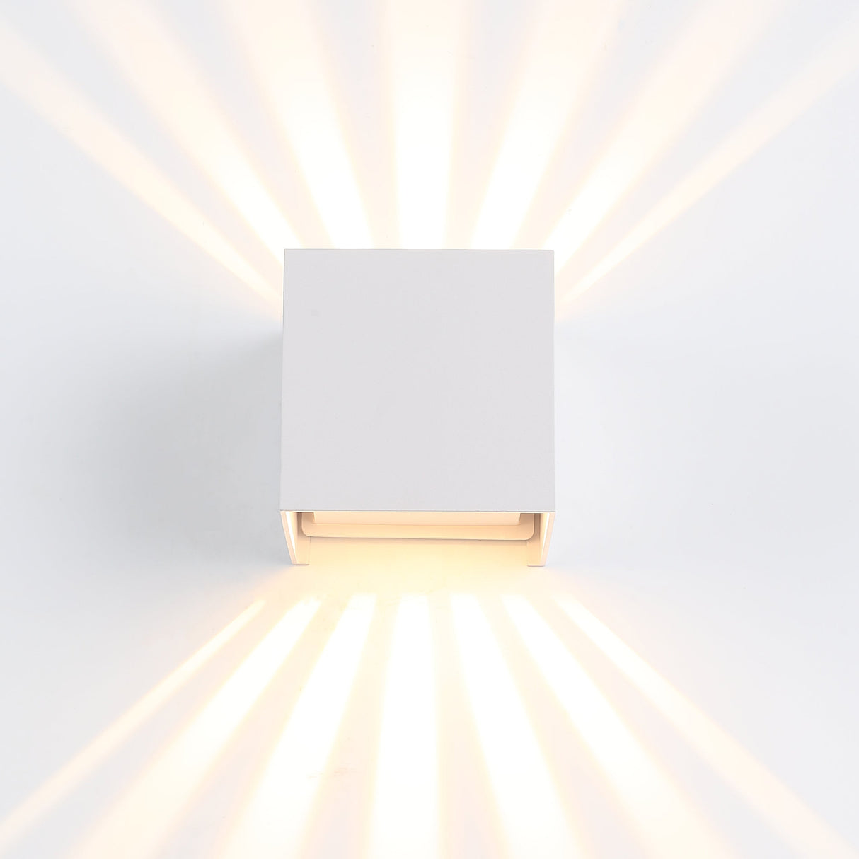 Sunset IP54 6W Utomhus Vägglampa Vit