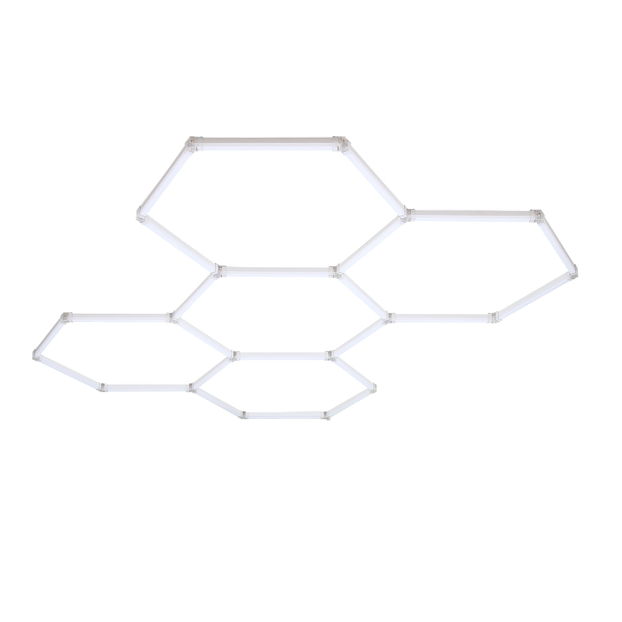 Hexagon Garage LED 5-Set 6500K