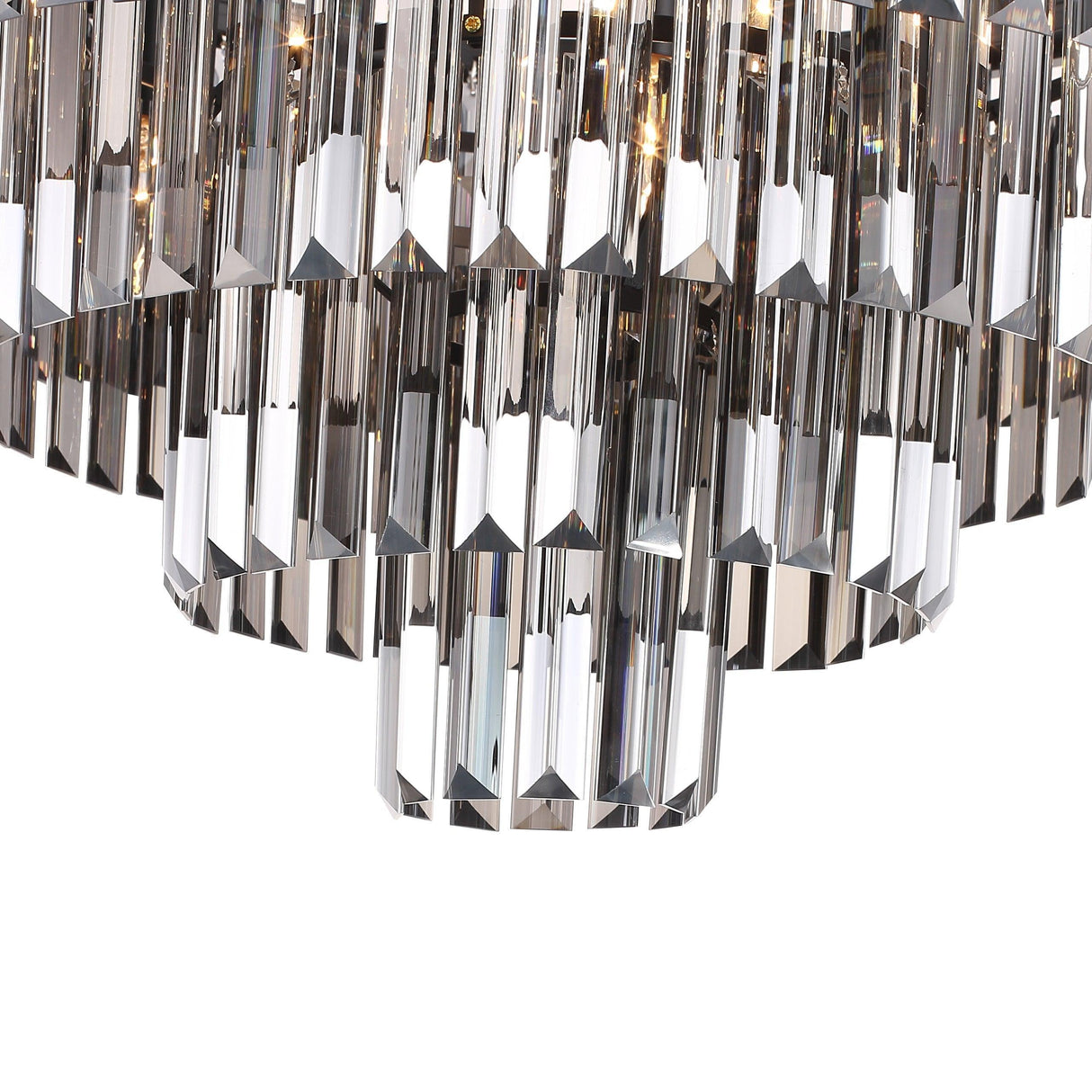 Santorini Ljuskrona Ø60 Smoke-Lampconcept.se