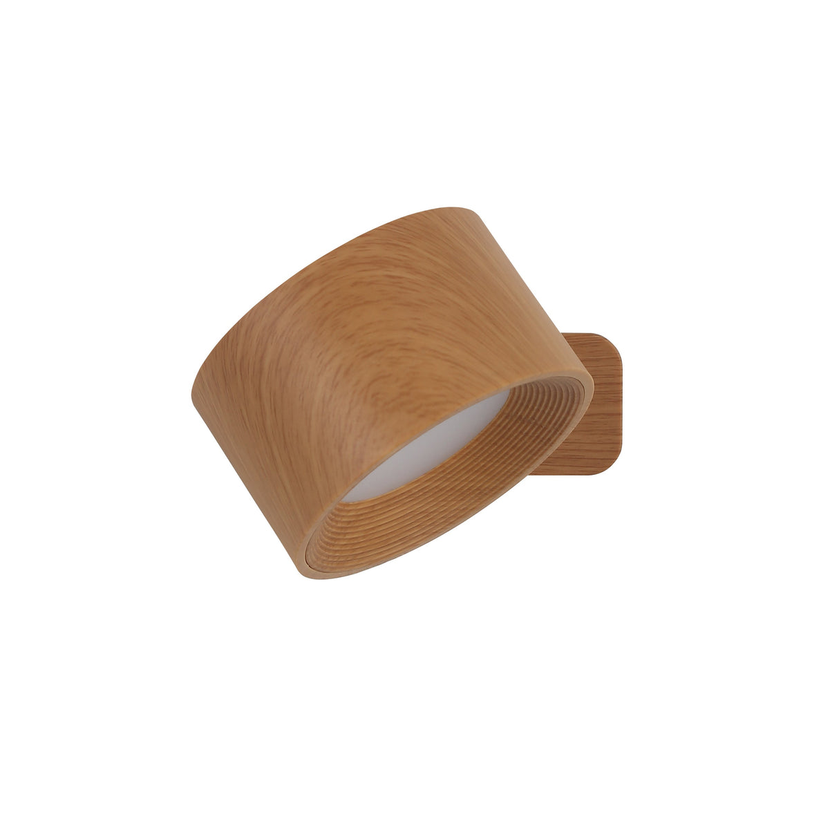 Ticky Magnetisk Vägglampa Trälook