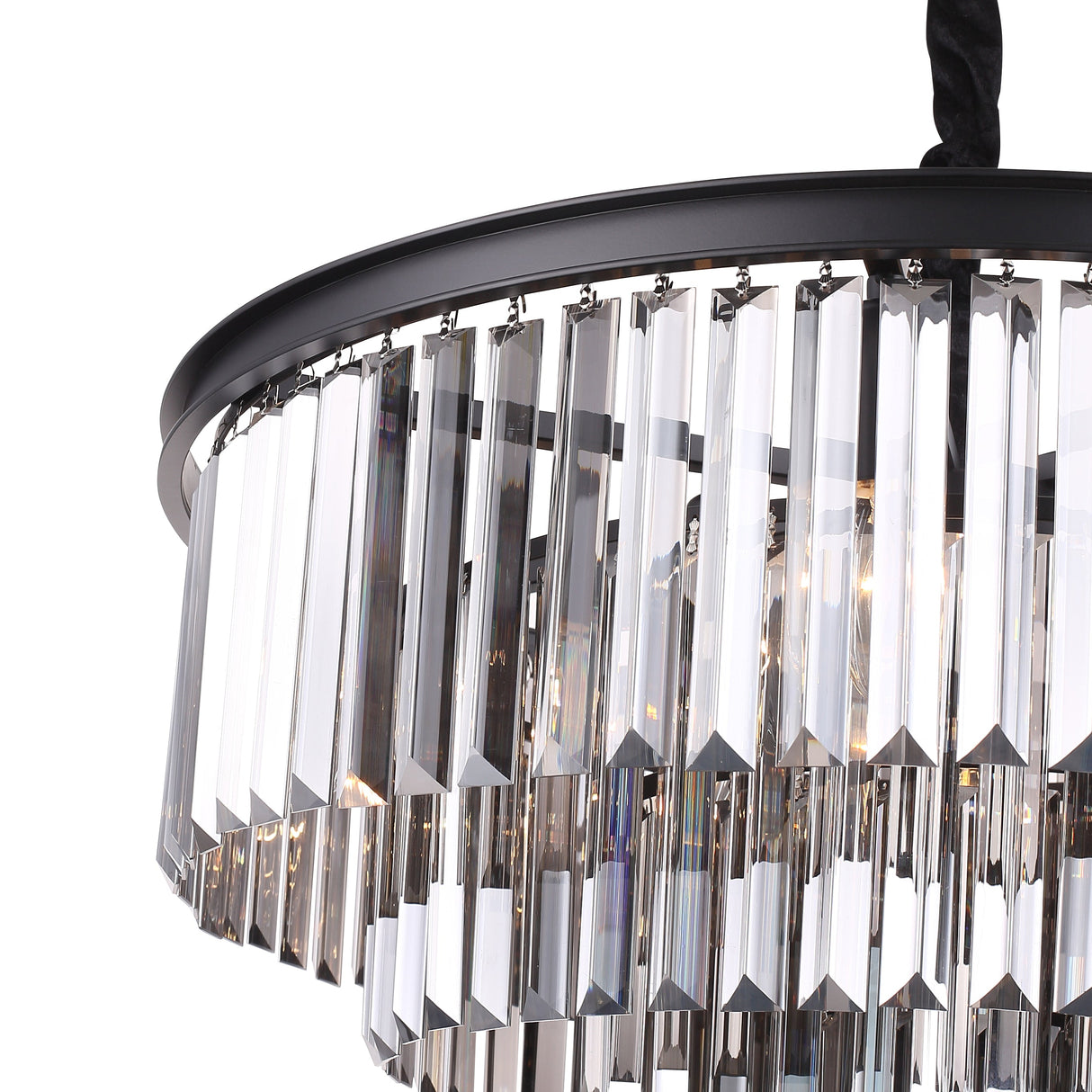 Santorini Ljuskrona Ø60 Smoke