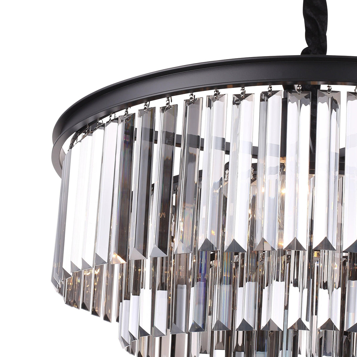 Santorini Ljuskrona Ø60 Smoke-Lampconcept.se