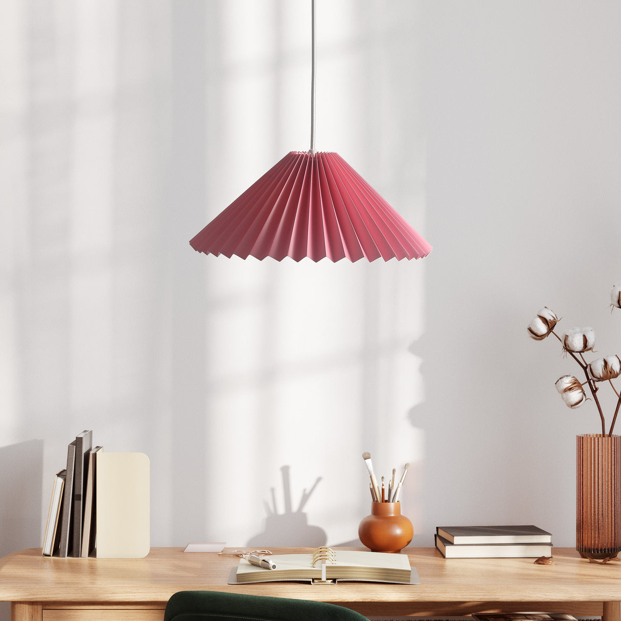 Grooves Taklampa Ø30 Rosa-Lampconcept.se