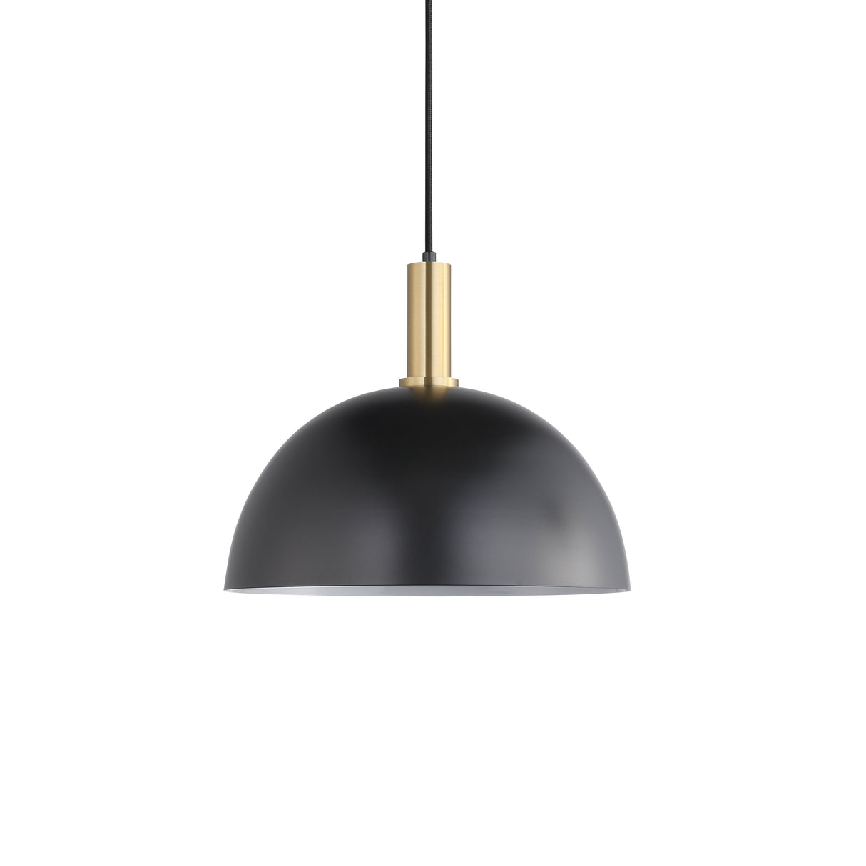 Taklampa Svart/Mässing-Lampconcept.se