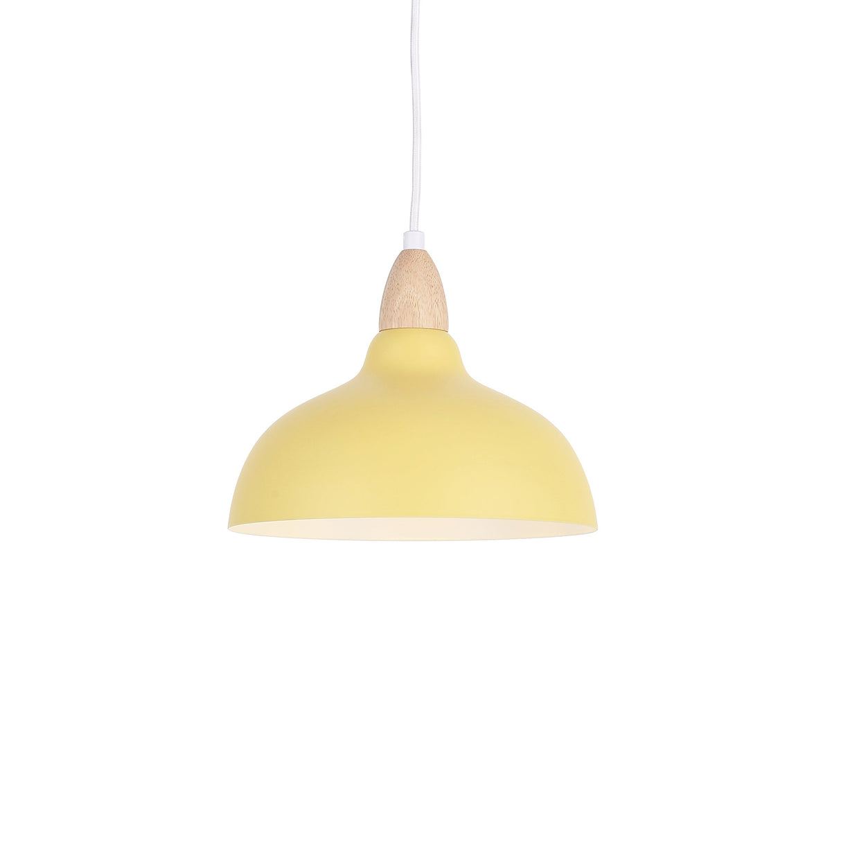 Oak Taklampa Ø24 Lemon Gul