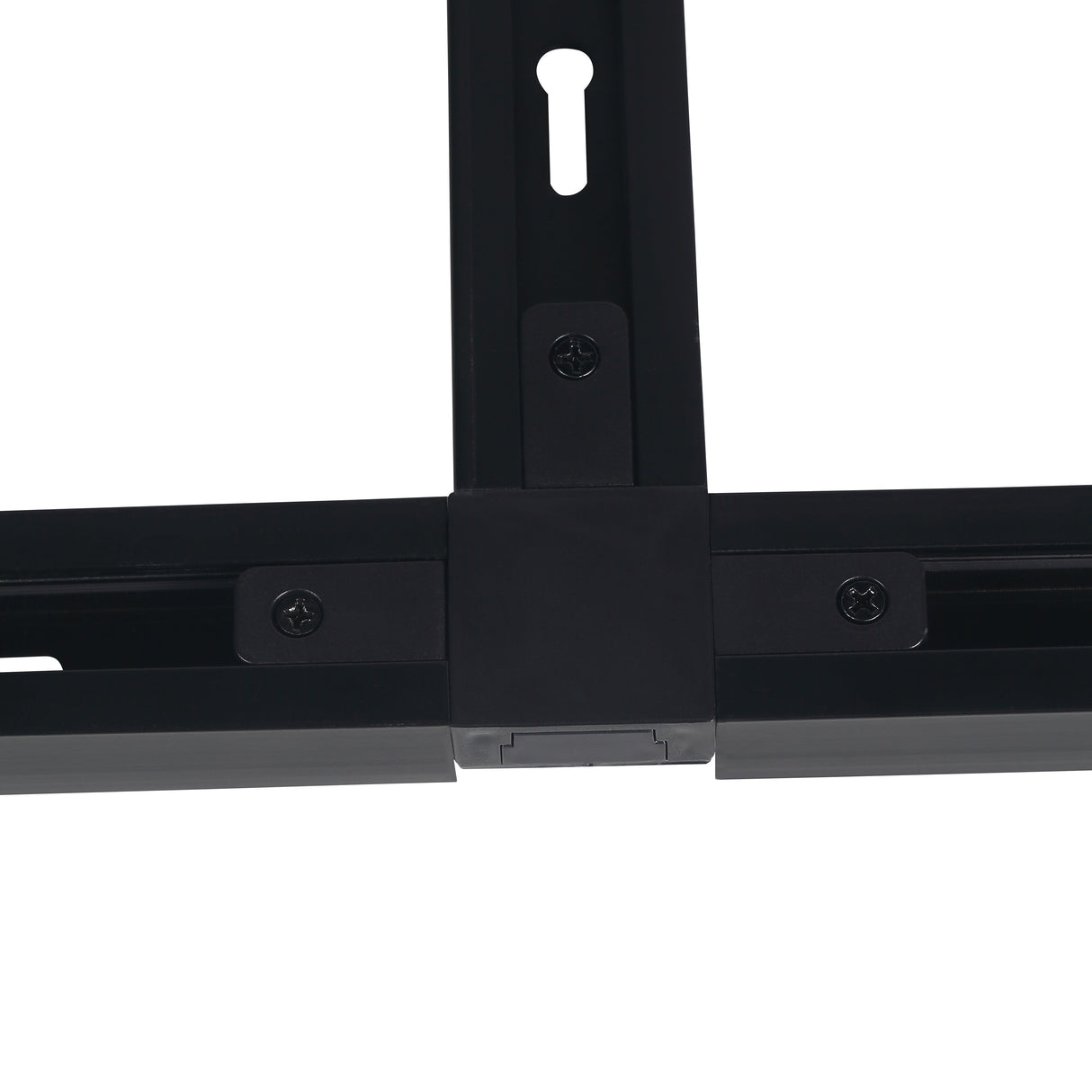 T-Vinkel Strömskena 1-Fas Svart