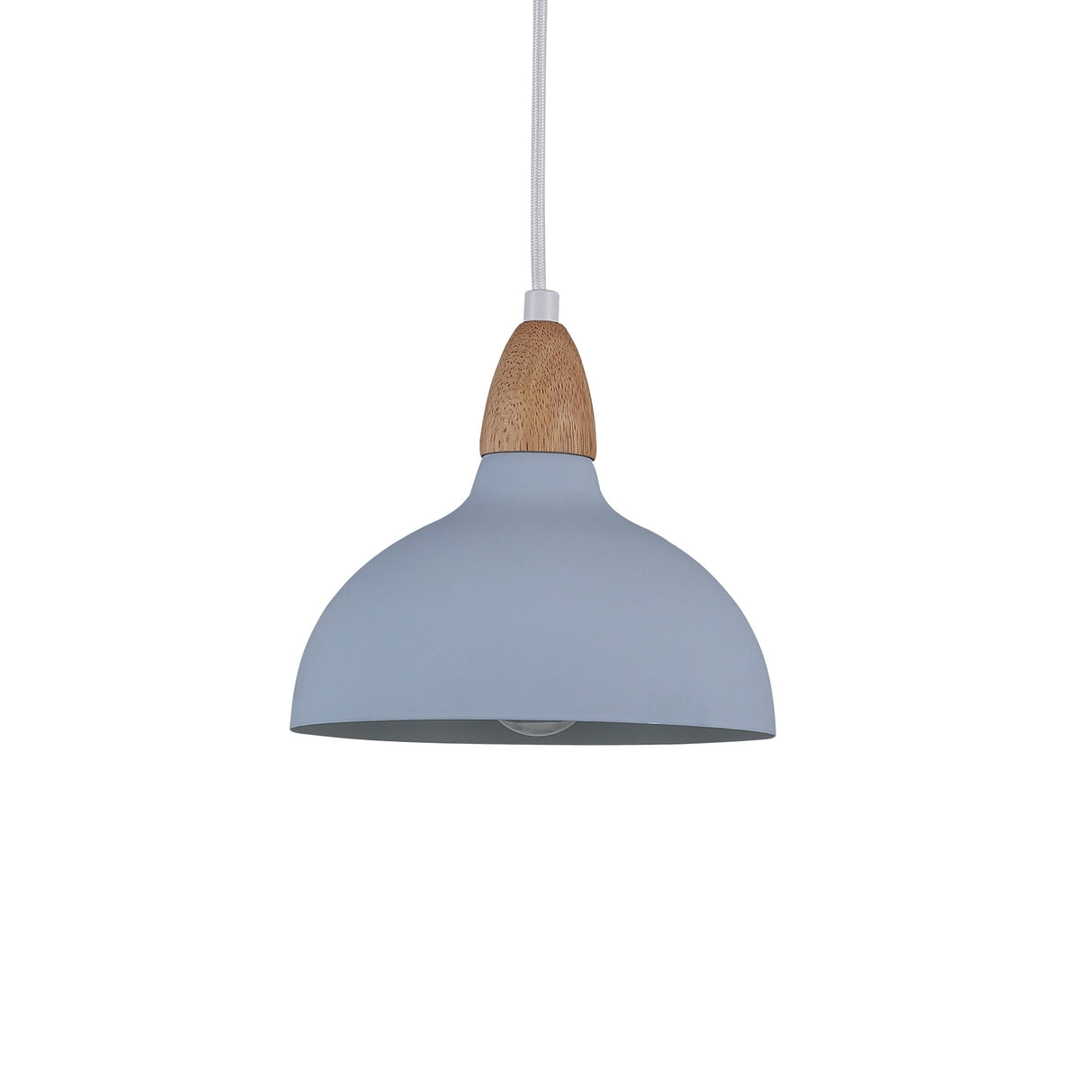 Oak Taklampa Ø19 Ljusblå