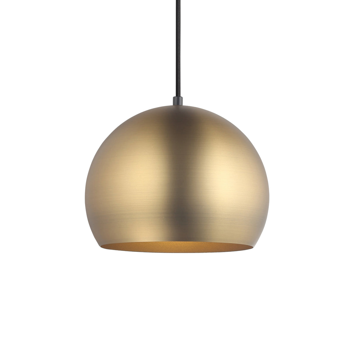 Mellow Pendellampa Ø25 Borstad Mässing-Lampconcept.se