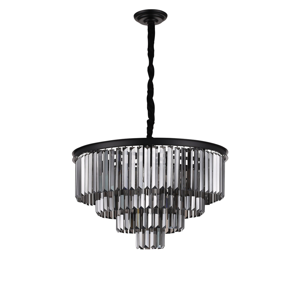 Santorini Ljuskrona Ø60 Smoke