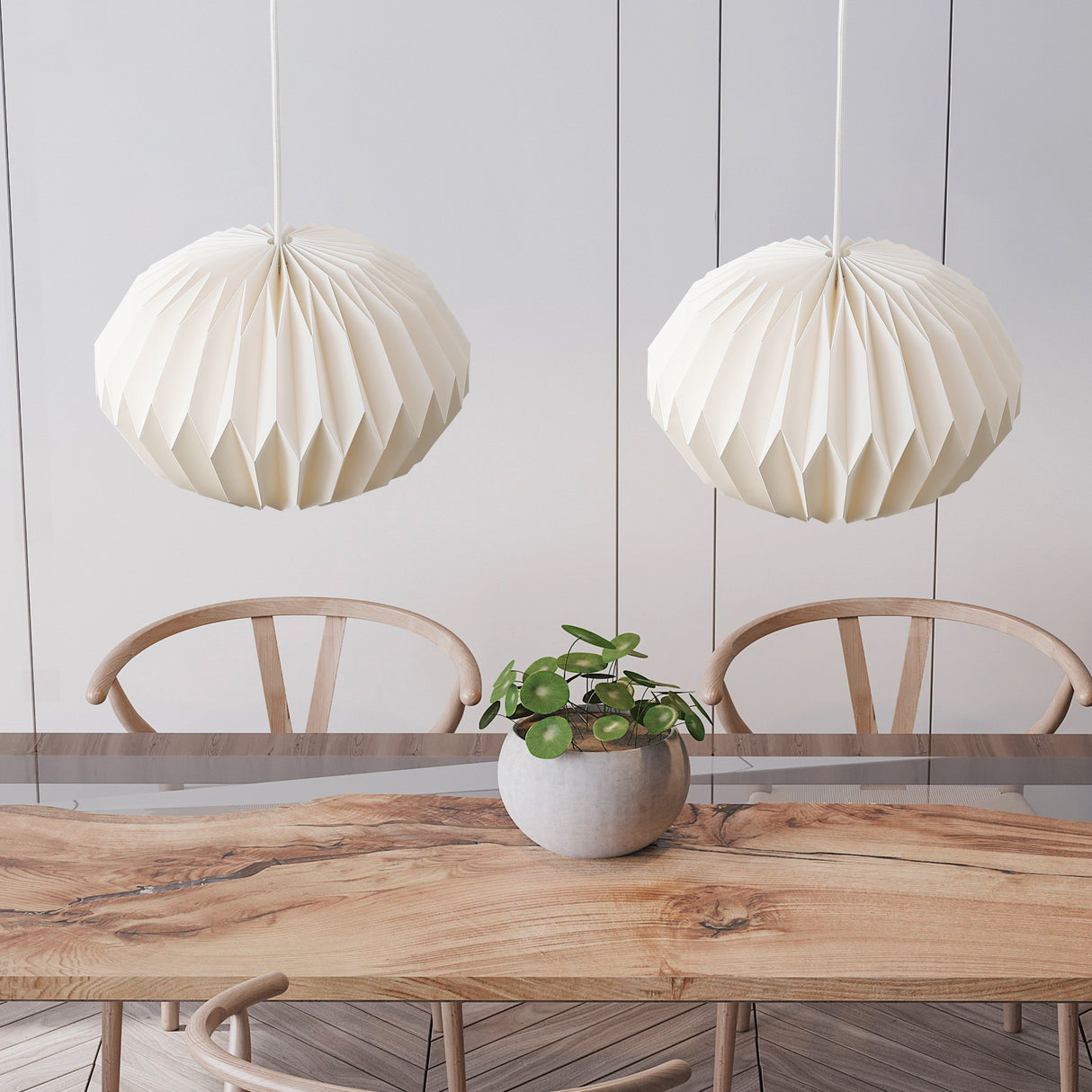 Moon Hexagon Ø30 Taklampa