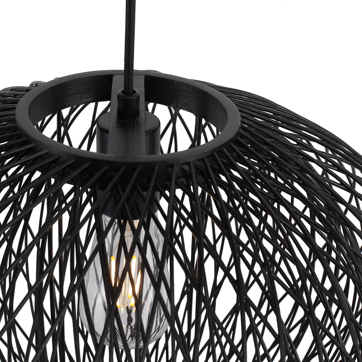 Valence Taklampa Ø46 Svart