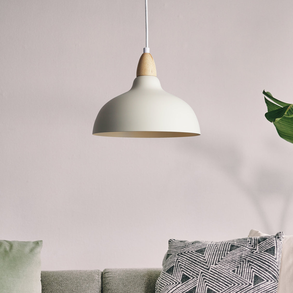 Oak Taklampa Ø24 Nude