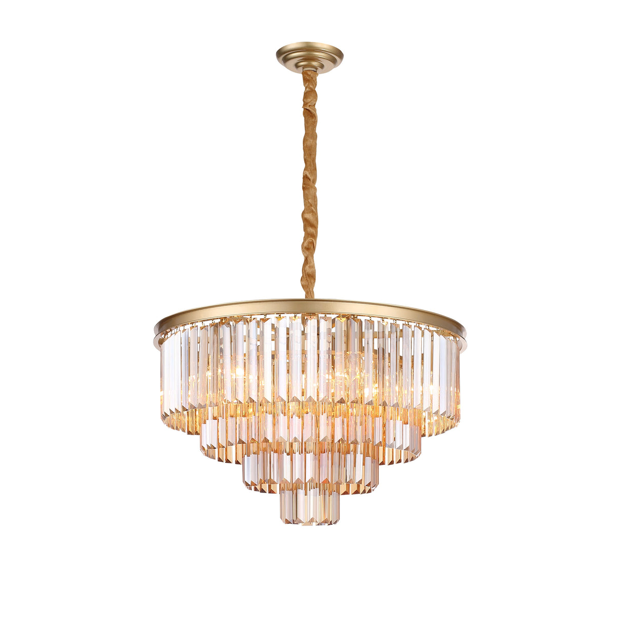 Santorini Ljuskrona Ø60 Amber