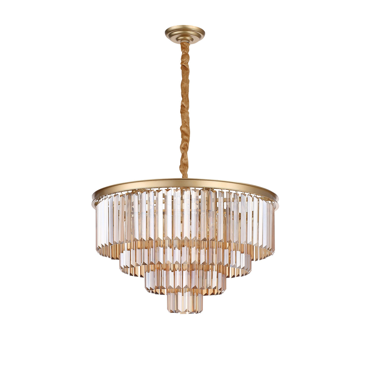 Santorini Ljuskrona Ø60 Amber