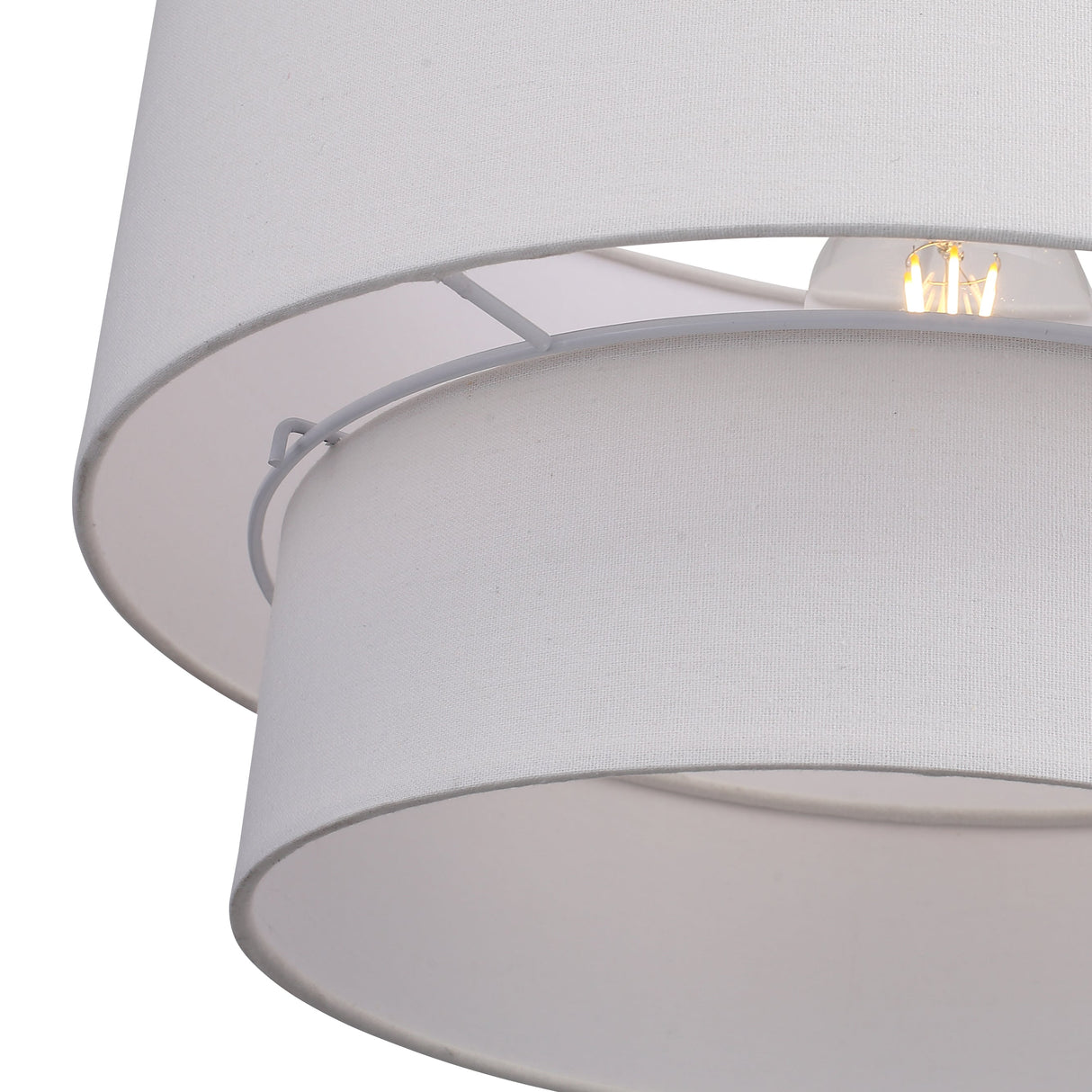 Twice Taklampa Ø45 Naturvit