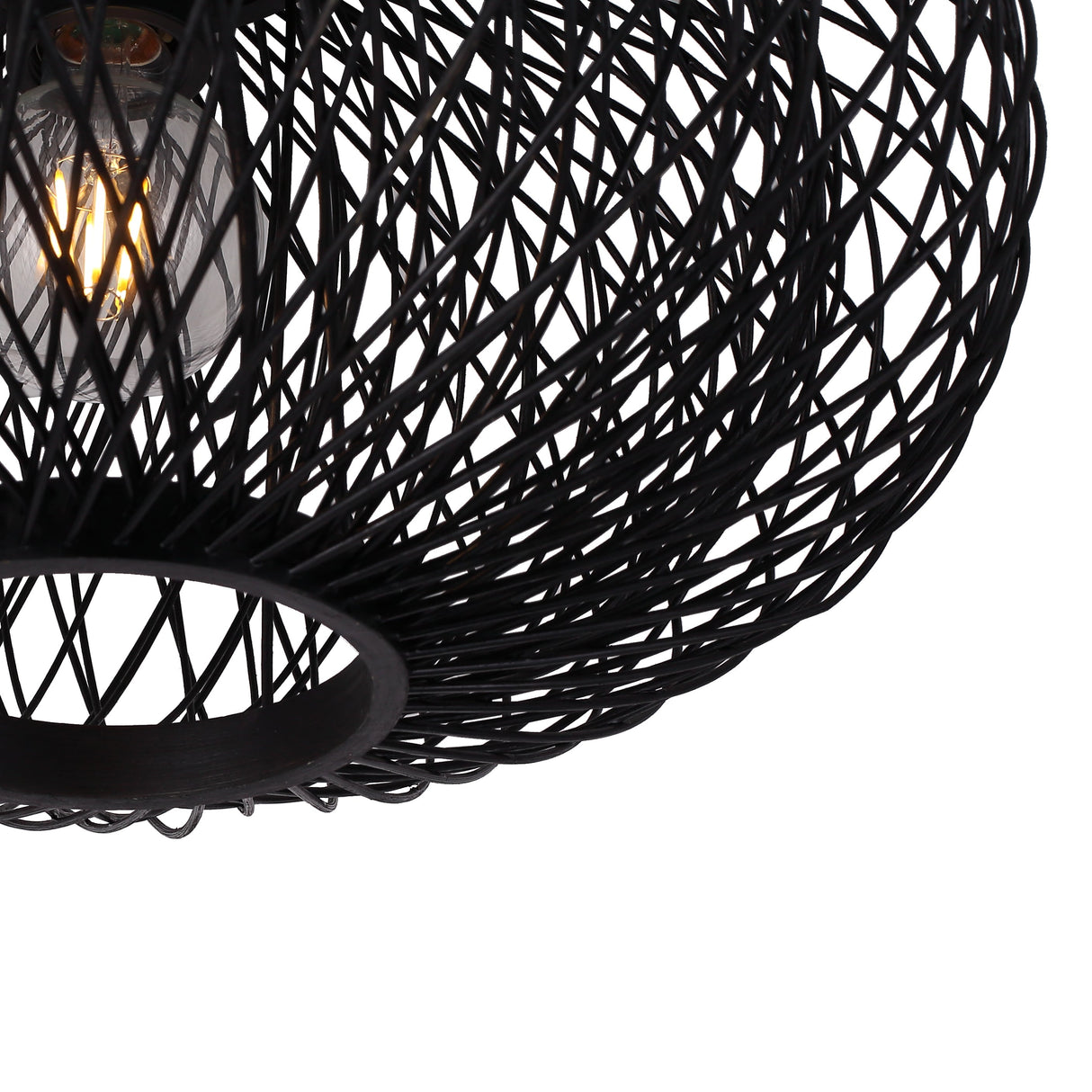 Valence Taklampa Ø46 Svart