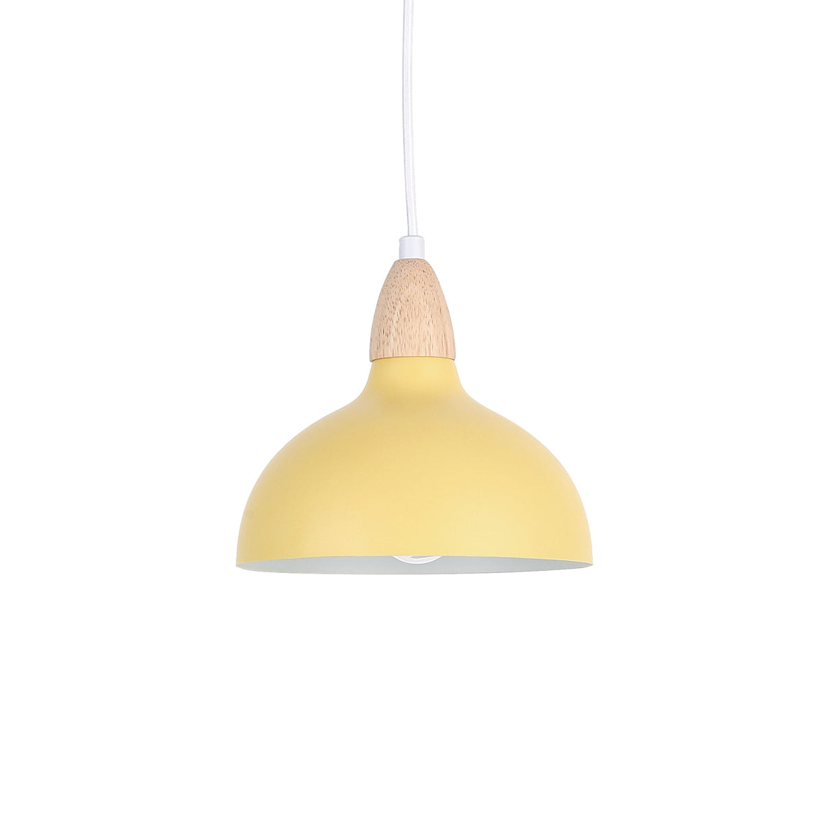 Oak Taklampa Ø19 Lemon Gul