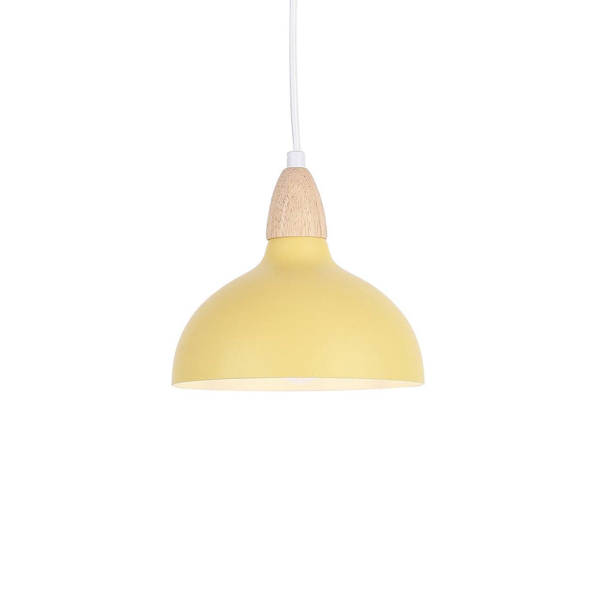 Oak Taklampa Ø19 Lemon Gul