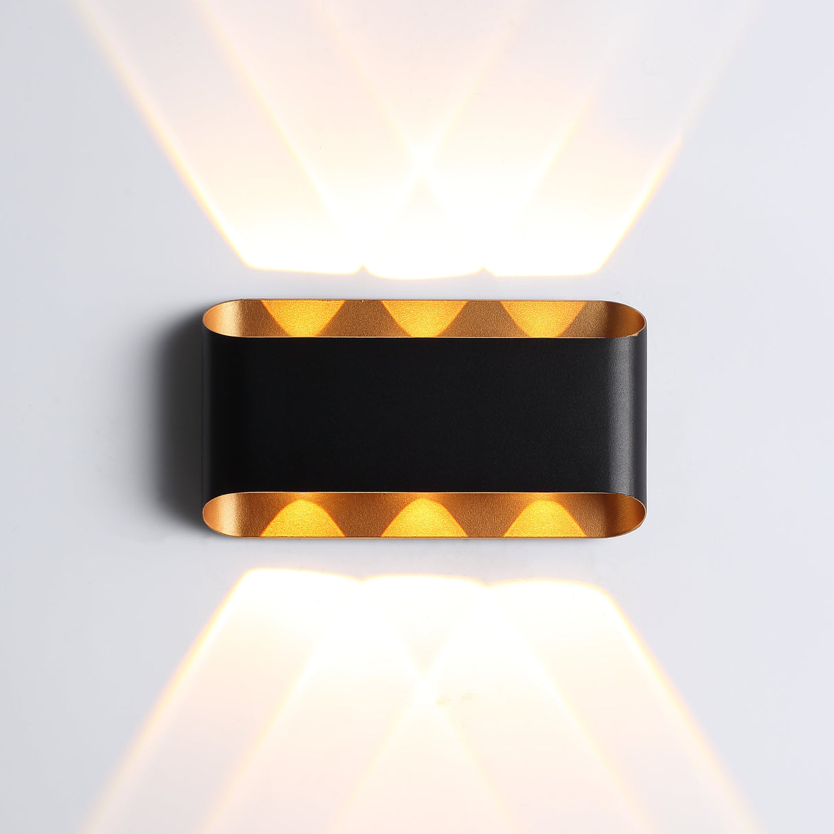 Twilight Gold 6W Vägglampa Svart