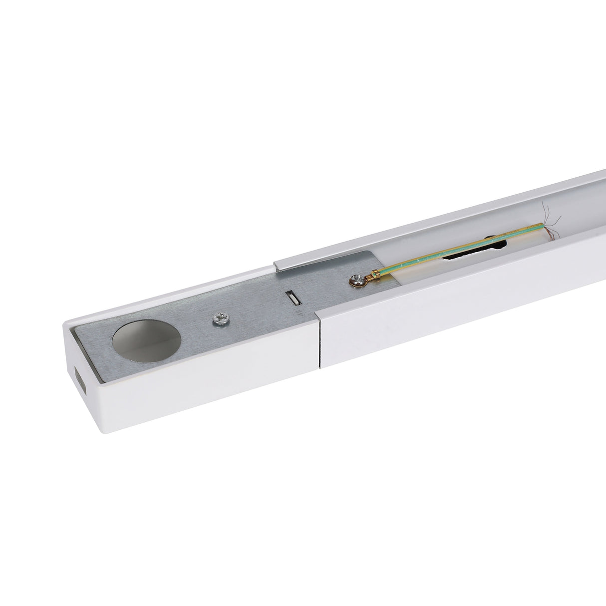 Strömskena 1-Fas 2M Vit