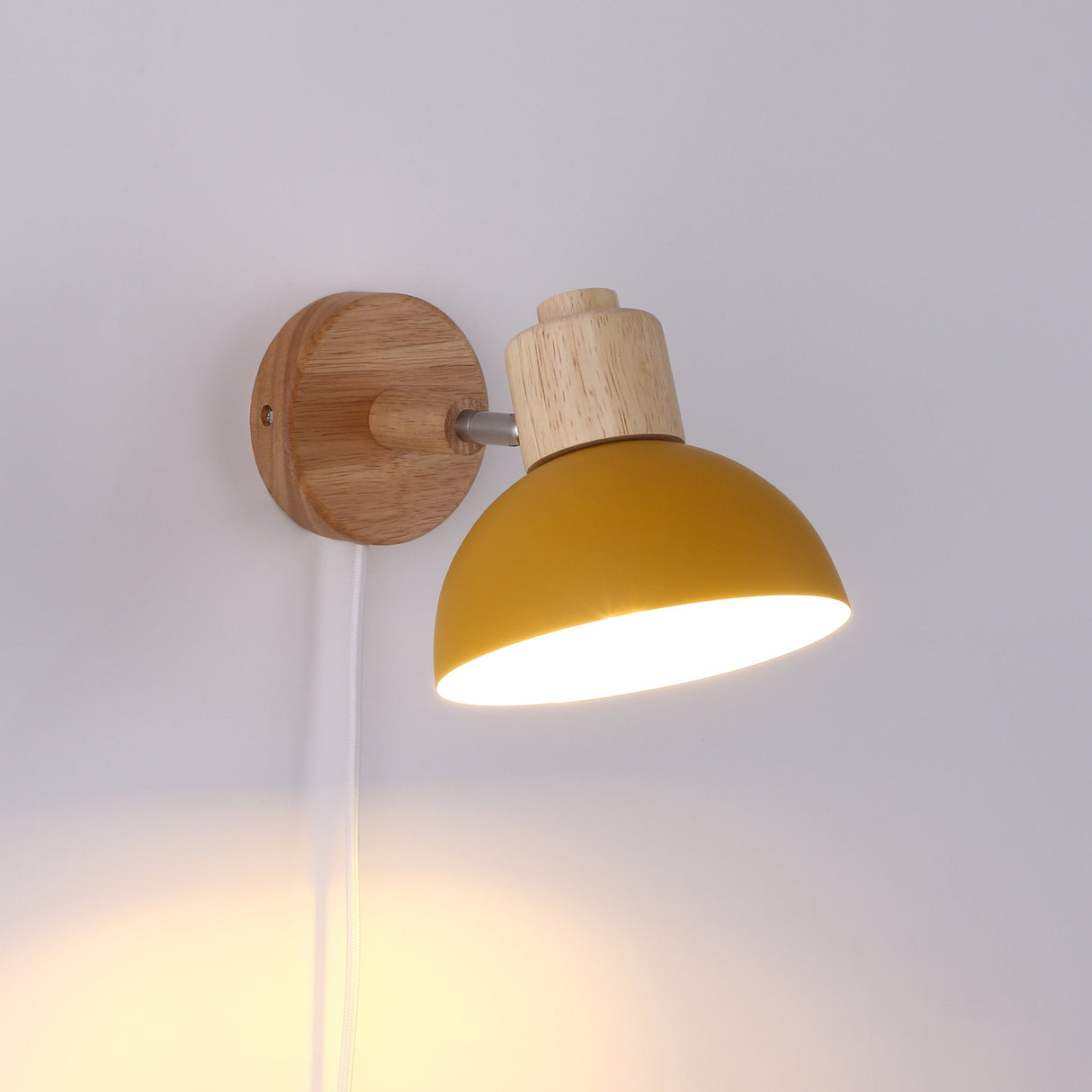 Boom Vägglampa Mustard