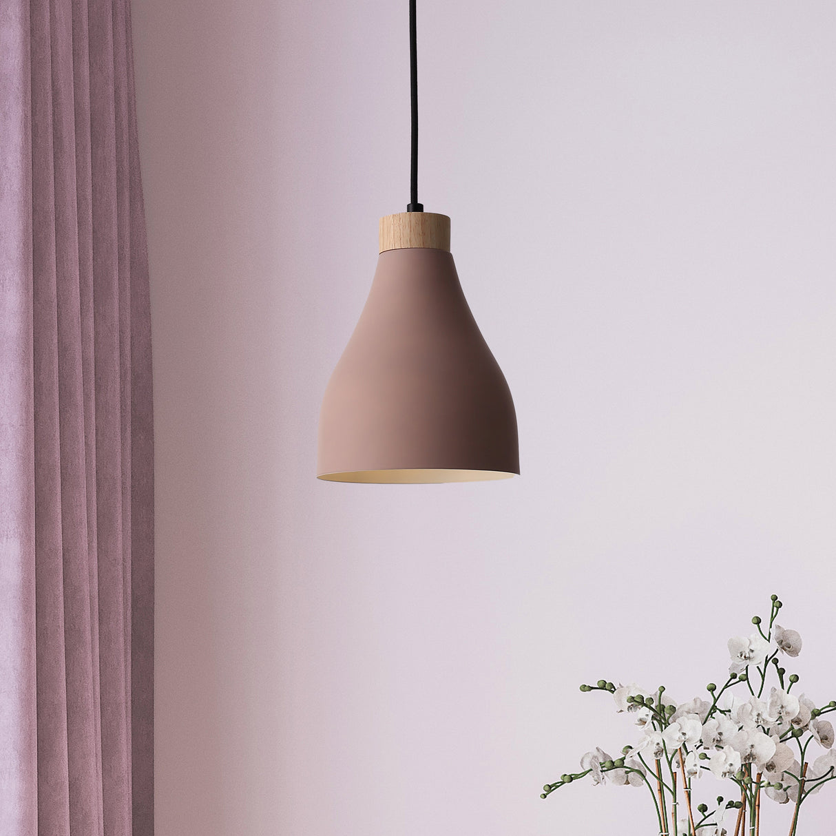 Ash Taklampa Ø16 Nude