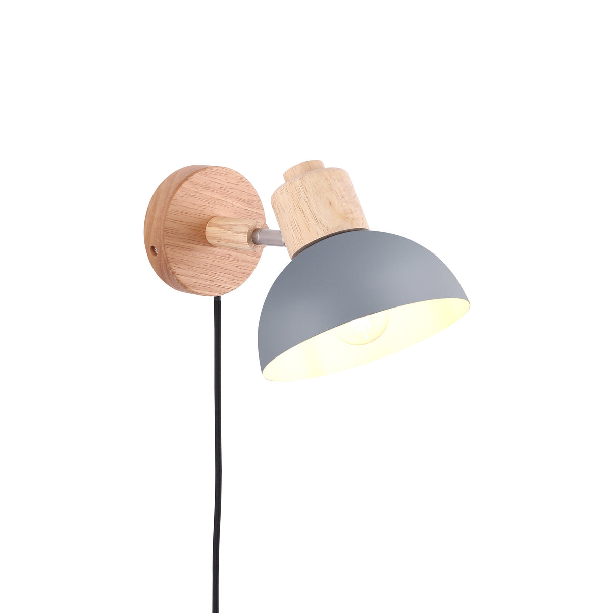 Boom Vägglampa Grå