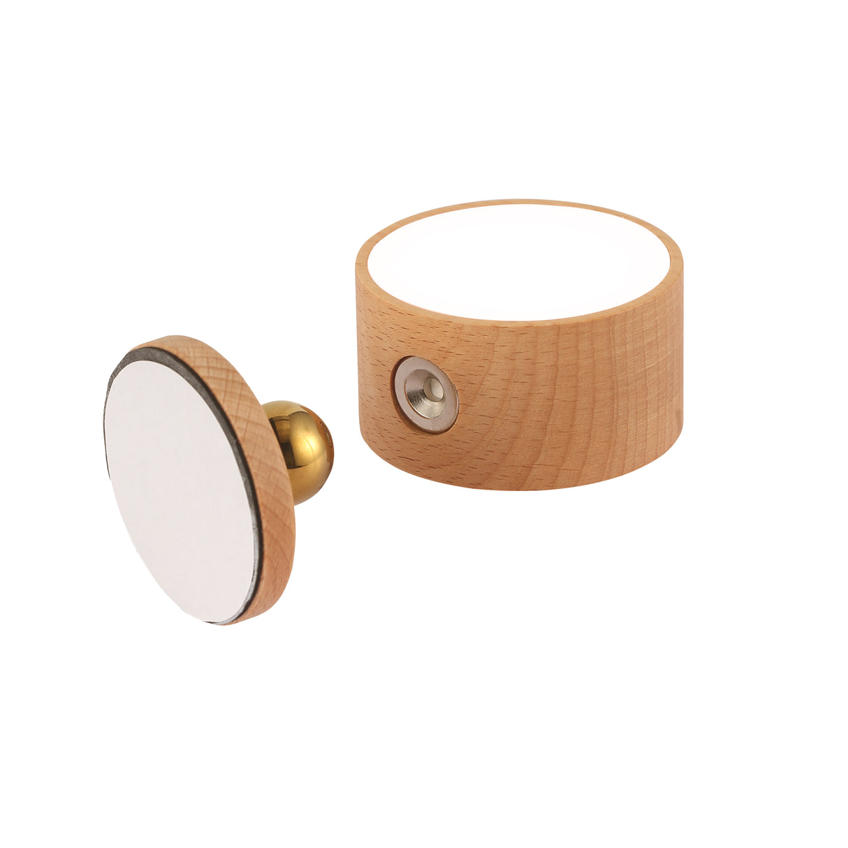 Björk Sladdlös Vägglampa Ljus