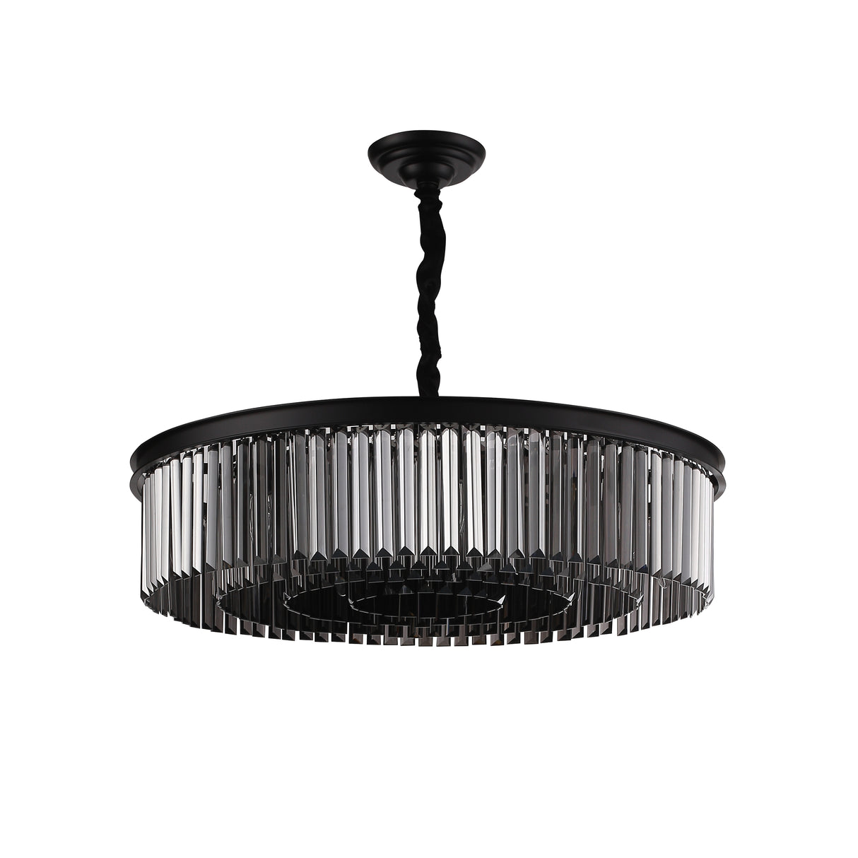 Santorini Ljuskrona Ø75 Smoke-Lampconcept.se